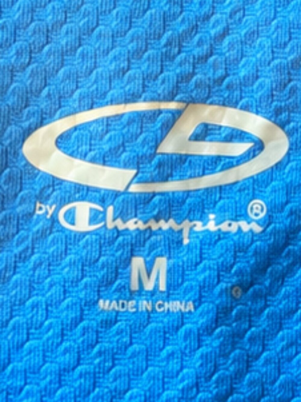 C9 Champion Blue Quarter-Zip Athletic Pullover Men's M